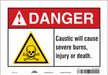 Safety Sign 7 in x 10 in Vinyl