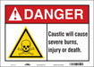Safety Sign 10 in x 14 in Vinyl
