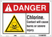 Safety Sign 10 inx14 in Polyethylene