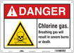 Safety Sign 10 in x 14 in Aluminum