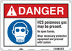 Safety Sign 10 in x 14 in Aluminum