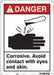 Safety Sign 14 in x 10 in Aluminum