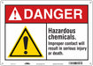Safety Sign 10 in x 14 in Aluminum