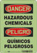 Safety Sign 10 in x 7 in Glow Vinyl