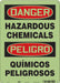 Safety Sign 14 in x 10 in Glow Vinyl