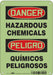 Safety Sign 10 in x 7 in Polyethylene