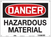 Safety Sign 10 in x 14 in Aluminum