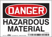 Safety Sign 3 1/2 inx5 in Vinyl