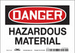 Safety Sign 5 in x 7 in Vinyl