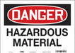 Safety Sign 10 in x 14 in Vinyl