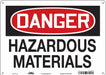 Safety Sign 10 in x 14 in Polyethylene