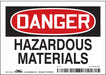 Safety Sign 3 1/2 inx5 in Vinyl