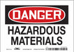 Safety Sign 5 in x 7 in Vinyl