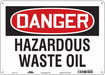 Safety Sign 10 inx14 in Polyethylene