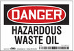 Safety Sign 3 1/2 inx5 in Vinyl