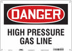 Safety Sign 10 inx14 in Aluminum