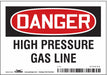 Safety Sign 3.5in x 5in Vinyl