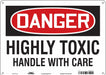 Safety Sign 10 in x 14 in Aluminum