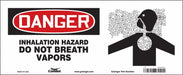 Safety Sign 7 in x 17 in Vinyl