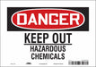 Safety Sign 7 in x 10 in Vinyl