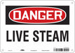 Chemical Sign 7 in x 10 in Aluminum