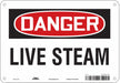 Safety Sign 7 inx10 in Polyethylene