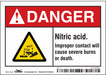 Safety Sign 3.5in x 5in Vinyl