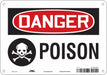 Chemical Sign 7 in x 10 in Aluminum