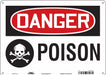 Safety Sign 10 inx14 in Polyethylene