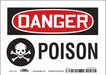 Safety Sign 5 in x 7 in Vinyl