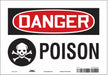 Safety Sign 10 in x 14 in Vinyl
