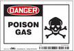 Safety Sign 3.5in x 5in Vinyl