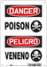Safety Sign 10 inx7 in Aluminum