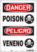 Safety Sign 14 in x 10 in Aluminum