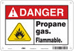 J8353 Chemical Sign 7 in x 10 in Aluminum