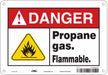 J8353 Safety Sign 7 inx10 in Polyethylene