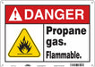 J8353 Safety Sign 10 inx14 in Polyethylene