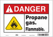 J8353 Safety Sign 7 inx10 in Vinyl