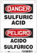 Safety Sign 10 in x 7 in Polyethylene