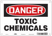 Safety Sign 7 in x 10 in Polyethylene