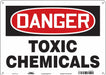 Safety Sign 10 in x 14 in Polyethylene