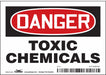 Safety Sign 3.5in x 5in Vinyl