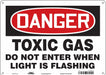 Safety Sign 10 inx14 in Aluminum