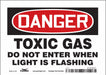 Safety Sign 5 in x 7 in Vinyl