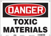 Safety Sign 10 in x 14 in Polyethylene