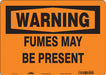 Safety Sign 10 in x 14 in Aluminum