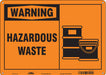 Safety Sign 10 in x 14 in Polyethylene