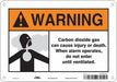 Chemical Sign 7 in x 10 in Aluminum
