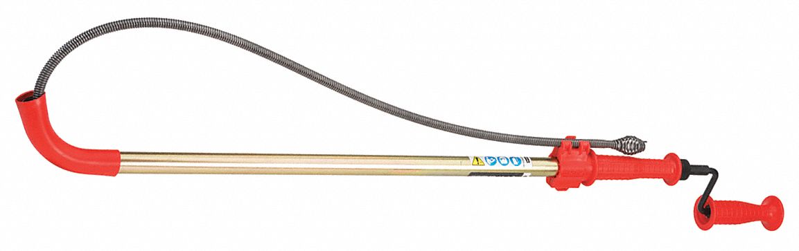 Closet Auger 1/2 Dia x 6 ft L Cable