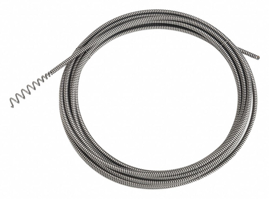 Drain Cleaning Cable 1/4 in Dia 30 ft L